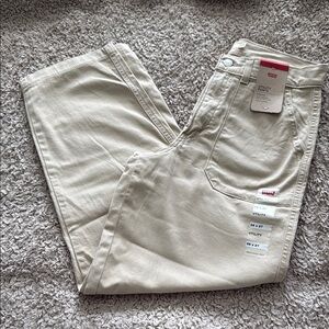Levi's women’s Utility Pants - Cream